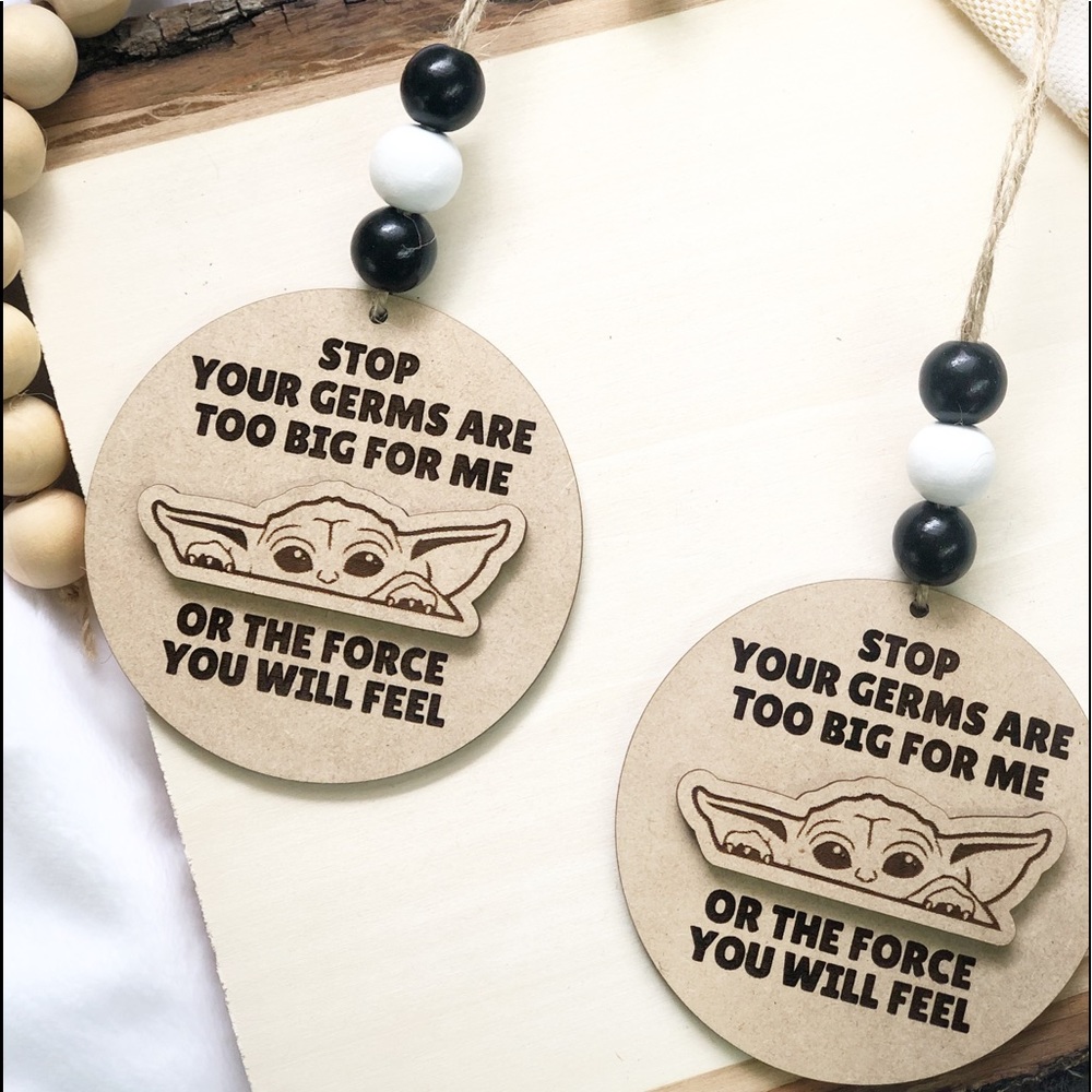Yoda Stroller Tag